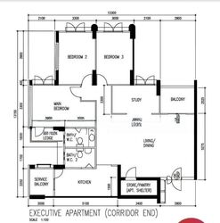 Blk 117B Rivervale Edge (Sengkang), HDB Executive #638566811